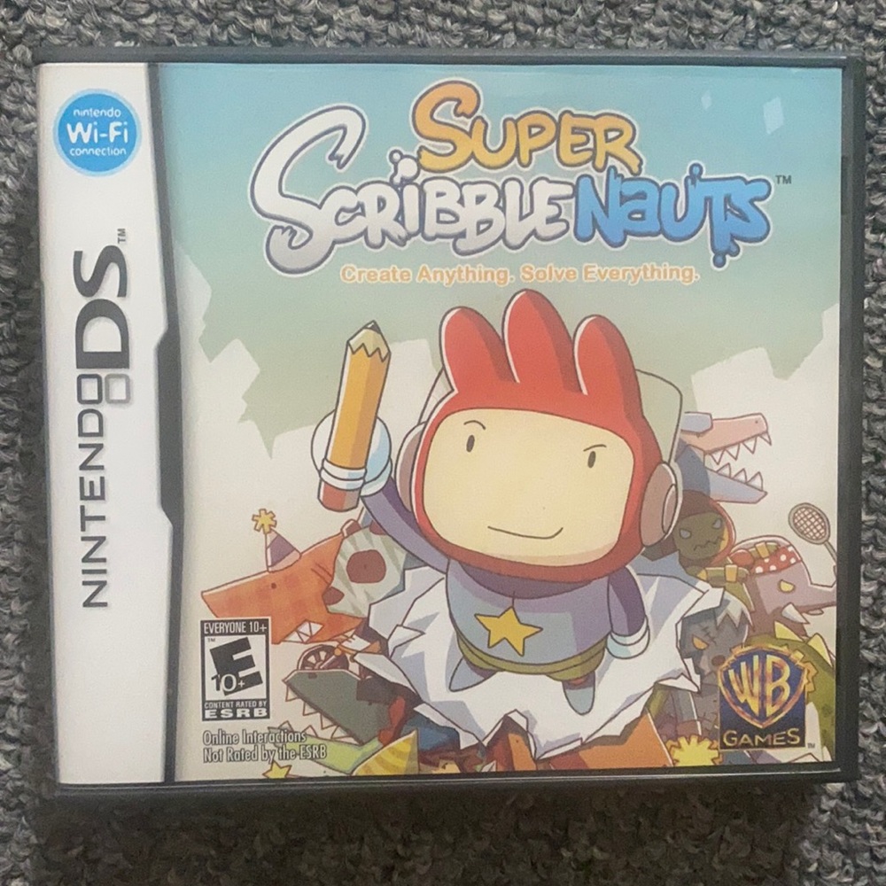 Super ScribbleNauts Nintendo DS Game